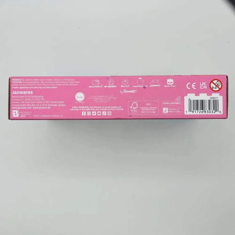 BLDR Hello Kitty & Friends Badtz-Maru S Convertible Building Set NEW Sealed